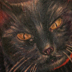 tattoo galleries/ - Twix the Halloween Black Cat - 46947